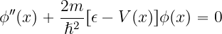 Ecuación de Schrödinger